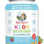 Vegan Kids Multivitamin Gummies by MaryRuth's | 2 Month Supply | Organic Ingredients for Immunity Bones Muscles | 260 mcg Methylfolate Sugar Free Non-GMO | Great Tasting Chewable Vitamins for Children