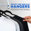 100 Pcs. of Velvet Non-Slip Clothes-Heavy Duty Coat Hanger Set with 360° Swivel Hook , 100 Pack, Brown
