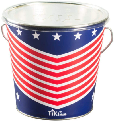 TIKI Brand BiteFighter 17 Ounce Citronella Wax Candle Metal Bucket