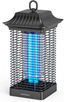 Bug Zapper for Outdoors, 4000V Electronic Mosquito Zapper for Outdoor and Indoor -Rainproof Insect Killer, Mosquito Killer Lamp for Home, Garden, Backyard, Patio (Square Metal Housing)