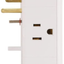 APC Wall Outlet Multi Plug Extender, P6W, (6) AC Multi Plug Outlet, 1080 Joule Surge Protector White