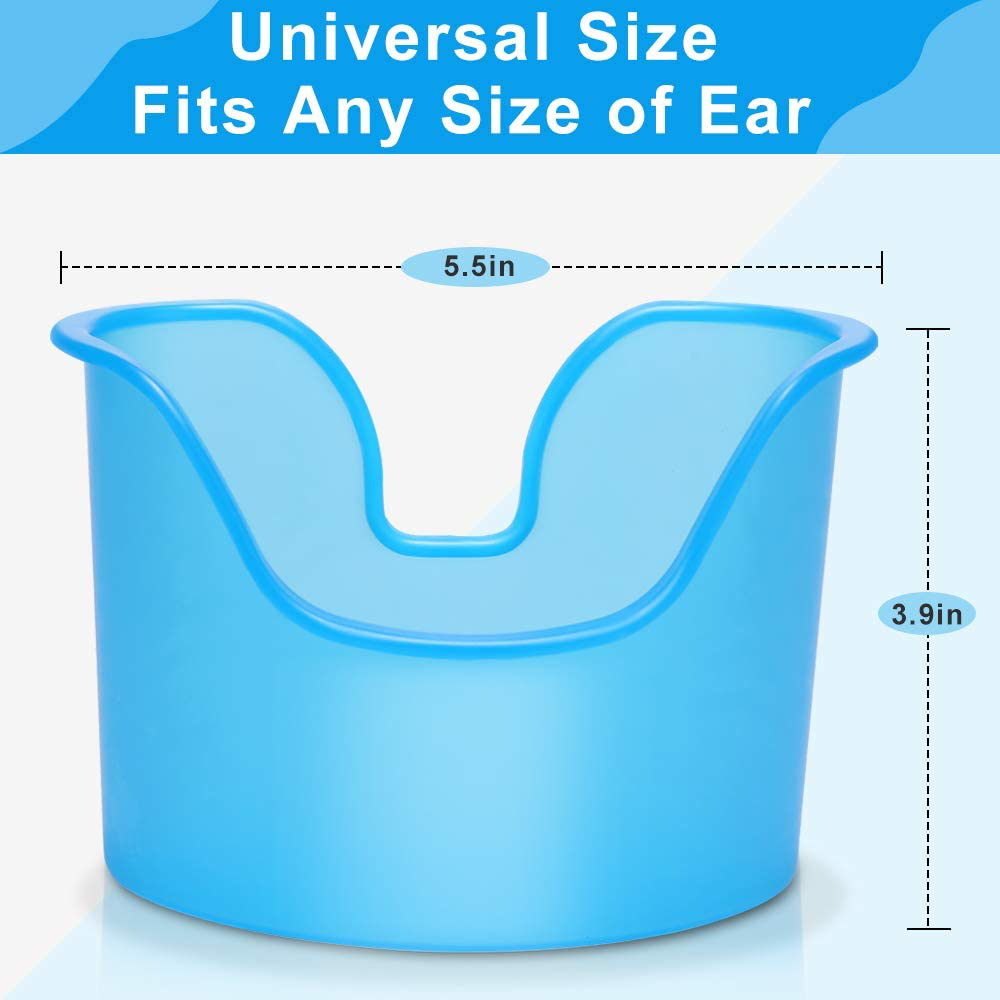 MIGLEO Ear Wash Basin, Wax Removal Basin Compatible with All Types of Ear Wash Systems