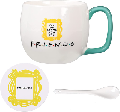 Friends TV Show Merchandise Coffee Mug Personalized Friends Tv Show Coffee Cup,I'Ll BE THERE for YOU