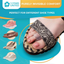 Toe Separators Hammer Toe Straightener - 4-Pack Big Toe Spacers Clear - Gel Spreader - Correct Crooked Toes - Bunion Corrector and Bunion Relief - Pads for Overlapping, Hallux Valgus, Yoga