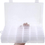 Organizer Box Adjustable Dividers - Plastic Compartment Storage Container for Washi Tapes, Craft, Beads, Jewelry, Small Parts