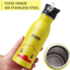 ling Stainless Steel Water Bottle Kids Toddlers Girls Boys School Bike Holder with Straw Sports capTravel Flask Tumbler