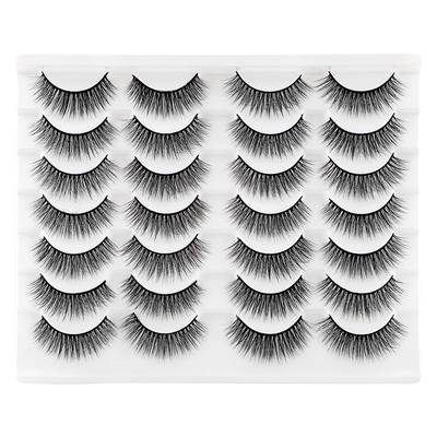 Newcally Lashes False Eyelashes Natural 14 Pairs Pack