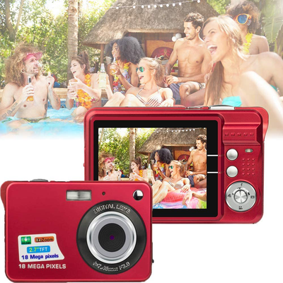 HD Mini Digital Cameras, Point and Shoot Digital Cameras for Photography Kids Teenagers - Travel, Camping, Gifts