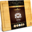 Bamboo Cutting Board with Juice Groove - Kitchen Chopping Board for Meat (Butcher Block) Cheese and Vegetables | Heavy Duty Serving Tray w/Handles (Medium,10 x 15")