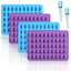Gummy Bear Candy Molds Silicone - Chocolate Gummy Molds with 2 Droppers Nonstick Food Grade Silicone Pack of 4