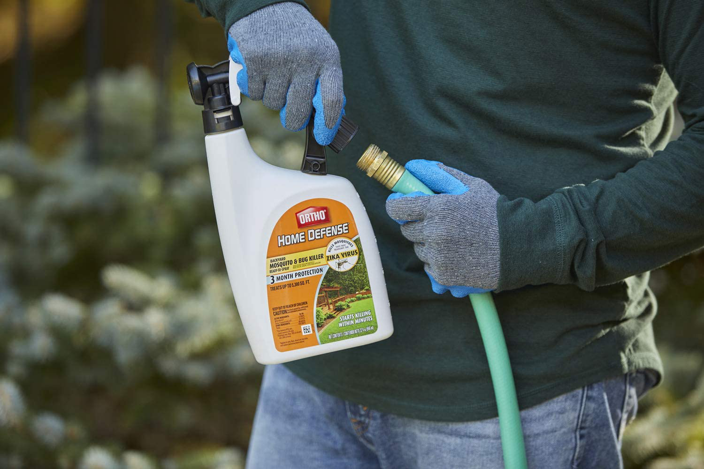 Ortho Home Defense Backyard Mosquito and Bug Killer Area Fogger 16 oz.