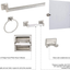 Design House 533091 Millbridge Bath Accessories, Towel Ring, Polished Chrome