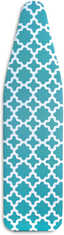 Epica Silicone Coated Ironing Board Cover- Resists Scorching and Staining - 15" x54 (Green Lattice)