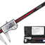 Digital Caliper, 6" Caliper Measuring Tool Extreme Accuracy Waterproof Electronic Vernier Caliper Industrial Stainless Steel Digital, Durable Measuring Tool with Large LCD Screen