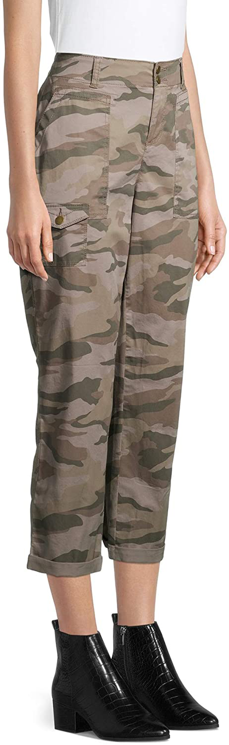 Women's Cargo Capri Pants