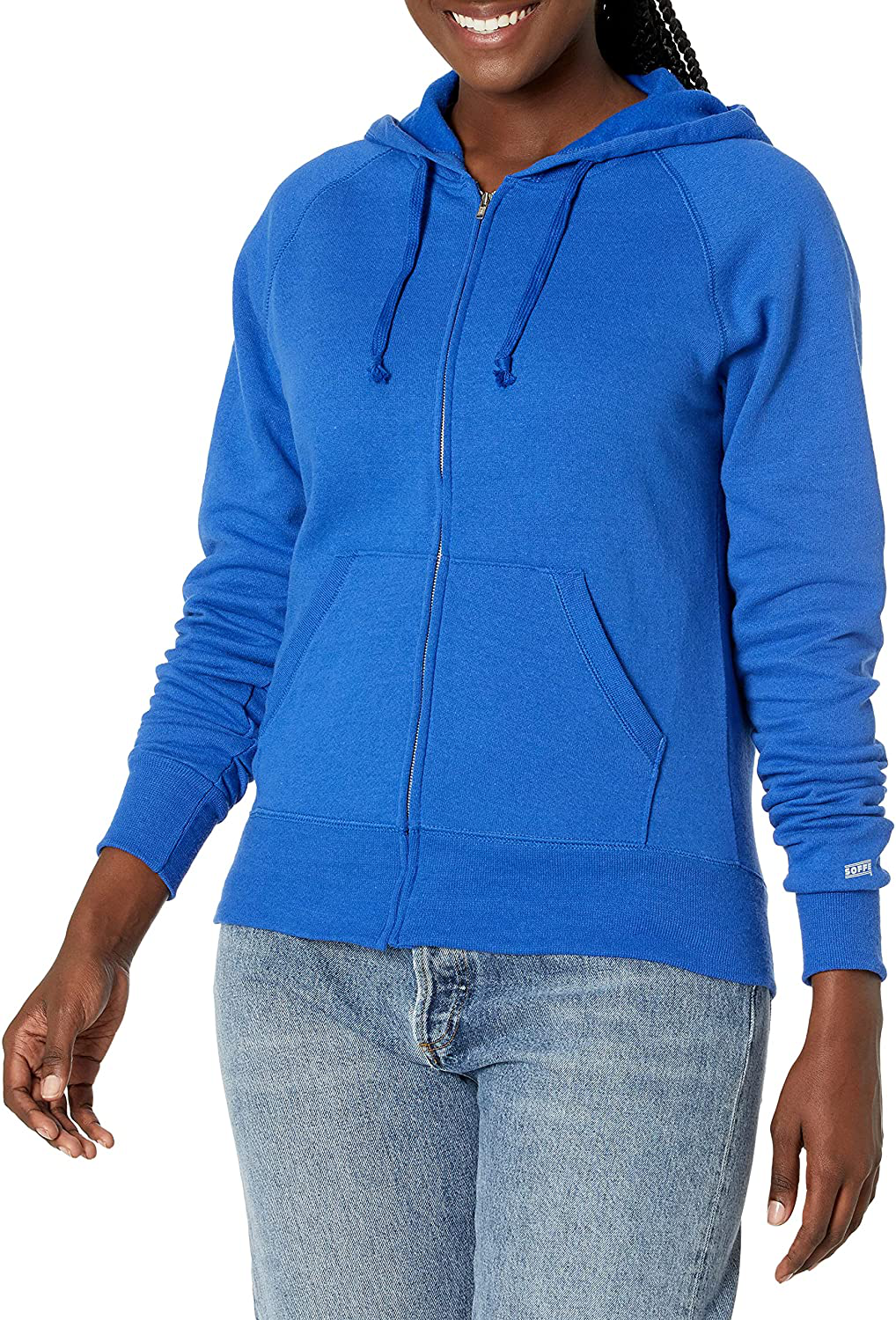 Soffe Women's Rugby Zip Hoodie