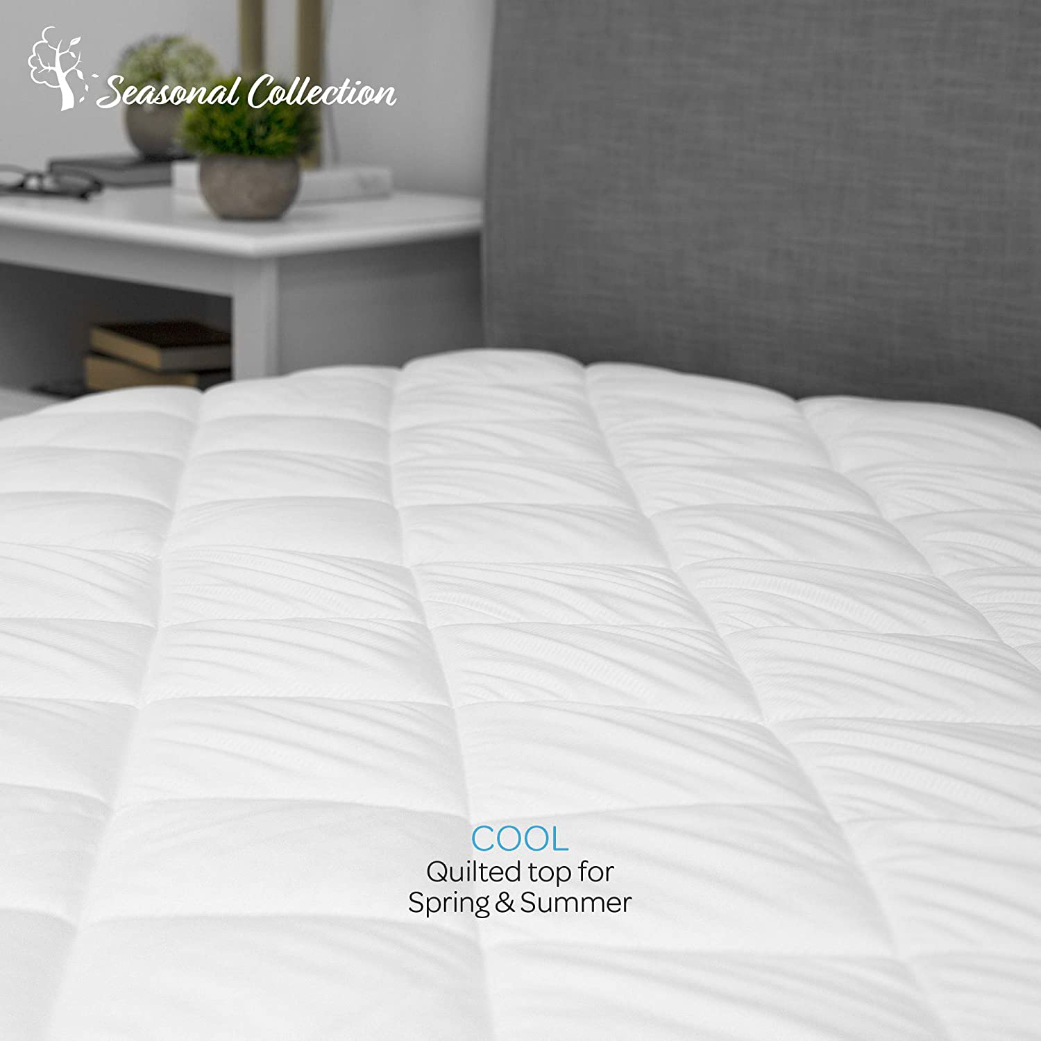 SensorPedic All Seasons Reversible Mattress Pad, Twin