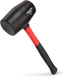 TEKTON 32 oz. Fiberglass Handle Rubber Mallet | 30605 , Black