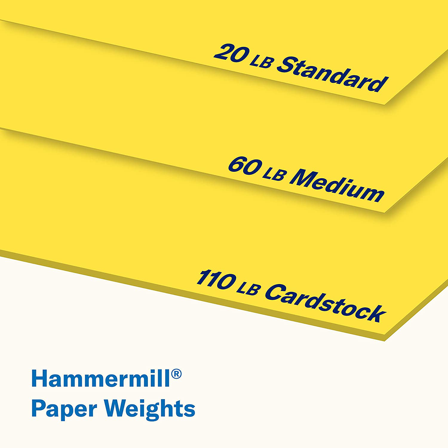 Hammermill Assorted Colors Cardstock, 110 lb, 8.5 x 11 Colored Cardstock Thick Cardstock, Made in the USA, 168390R