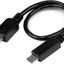 Startech.Com 5In White Micro USB to USB OTG Host Adapter M/F - Micro USB Male to USB a Female On-The-Go Host Cable Adapter - White (UUSBOTGW)