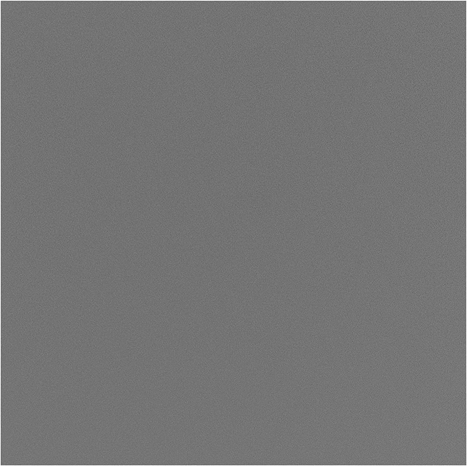 Coavas Privacy Window Film Sun UV Blocking Frosted Static Clings Non Adhesive Opaque Vinyl Decorative Glass Door Stickers Heat Control Coverings for Bathroom(17.5 x 118.1 Inch, Grey)