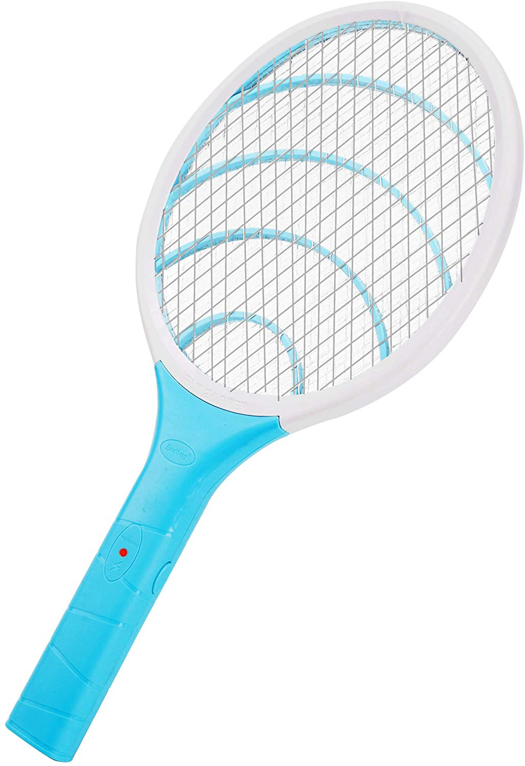Bug Zapper Electric Fly Swatter Handheld 3000volt Mosquito Fly Killer and Bug Zapper Racket for Indoor and Outdoor Pest Control (Sky Blue)