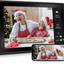 Nexfoto Smart Wifi Digital Picture Frame 16GB Memory, Electronic Photo Frame with IPS Touch Screen, Share Photos Videos via Easy-To-Use App, Gift for Grandparents (Knight Black)