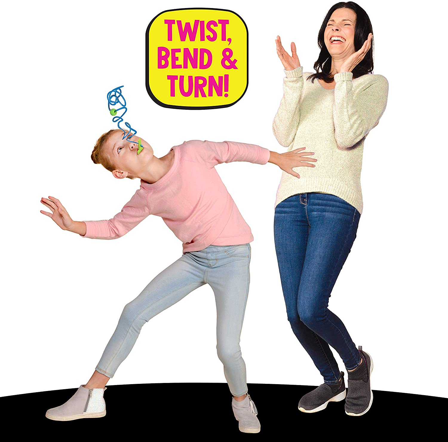 Twisted Challenge Family Fun Game – Bend and Twist, Get the Ball through the Maze to Win!