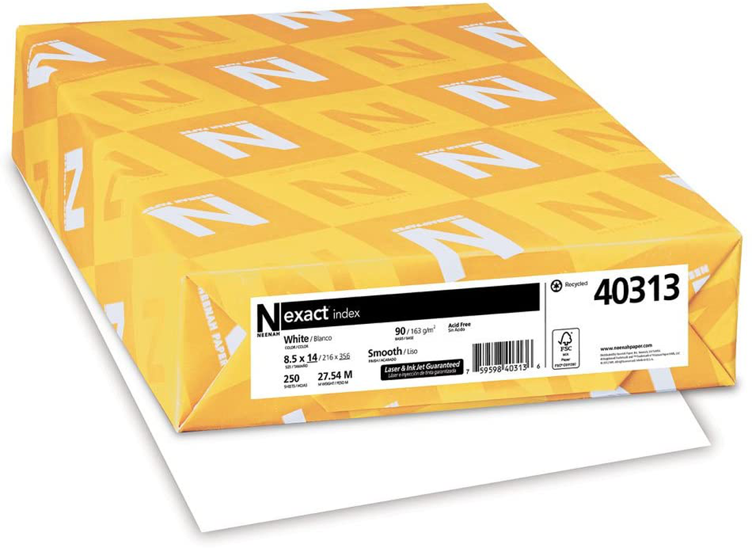 Neenah Paper Multiple Sizes Available