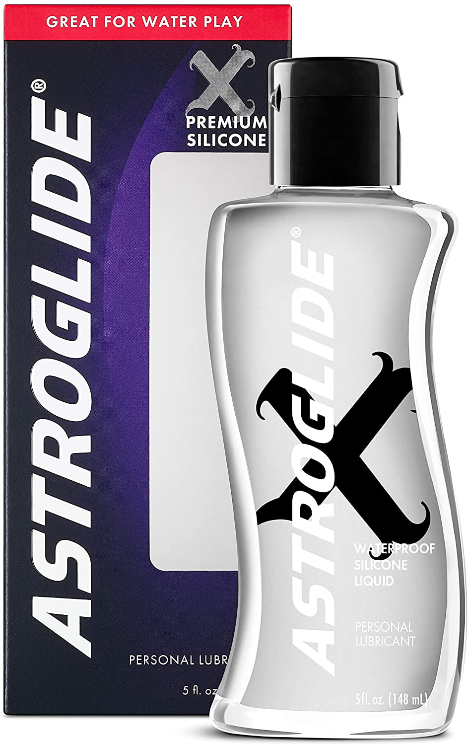 Astroglide X, Premium Waterproof Silicone Personal Lubricant