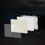 2 Pack LED Garage Light 60W Deformable Shop Light with 4 Adjustable Panels, 6000LM E26/E27 Quadruple Glow Ceiling Lights for Garage, Attic, Basement