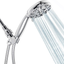 6 Functions Handheld Shower Head Set Hopopro High Pressure Shower Head High Flow Hand Held Showerhead Set with 59 Inch Hose Bracket Teflon Tape Rubber Washers