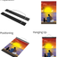 Radezon 20x30 20x28 Poster Frame, Magnetic Poster Frame Hanger for Photo Picture Canvas Artwork Wall Hanging (20 inch)