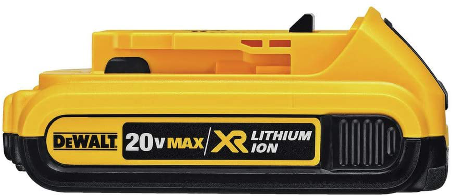 DEWALT 20V Max Cordless Drill Combo Kit, 2-Tool (DCK240C2),Yellow/Black Drill Driver/Impact Combo Kit