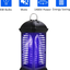 Bug Zapper Electric Indoor Insect Killer Suspensible UV Light | Mosquito Killer Bug Fly Pests Attractant Trap Zapper Lamp W/Powerful 1000V Grid for Indoor Home Bedroom,Kitchen, Office