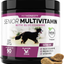 PetHonesty 10 in 1 Dog Multivitamin with Glucosamine - Essential Dog Vitamins with Glucosamine Chondroitin, Probiotics and Omega Fish Oil for Dogs Overall Health - Vitamins for Joint Supplement Heart