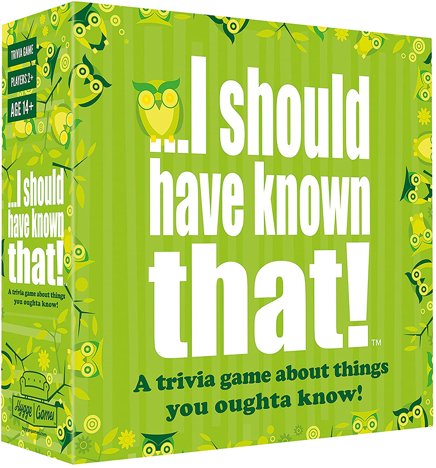 Hygge Games ...I should have known that! Trivia Game Green