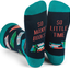 Funny Nerd Socks - Gift for Teachers, Students, Book Lovers, Math, Science Geeks