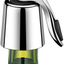 ERHIRY Wine Bottle Stopper Stainless Steel, Wine Bottle Plug with Silicone, Expanding Beverage Bottle Stopper, Reusable Wine Saver, Bottle Sealer Keeps Wine Fresh, Best Gift Accessories (2 PACK)
