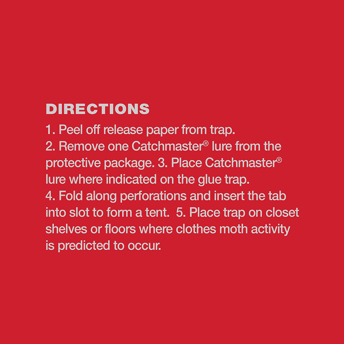 Catchmaster Decorative Pantry Moth Traps - 6 Premium Traps