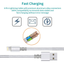 [Apple Mfi Certified] Lightning Cable 3 Pack 6Ft Nylon Braided USB Cable Fast Charging Data Sync Transfer Cord Compatible with Iphone 13/12/11/Pro/Max/Xr/Xs/X/8/7/Plus/6S/Ipad