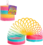 Slinky the Original Walking Spring Toy, Plastic Rainbow Giant Slinky, by Just Play