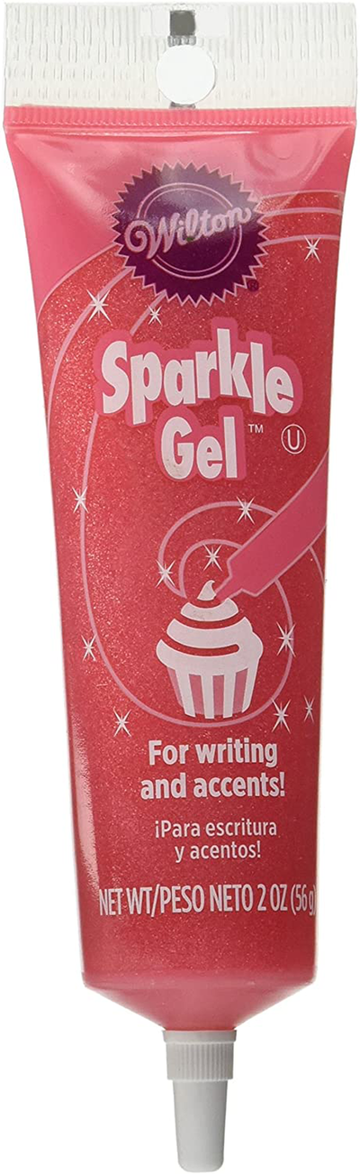 Wilton Pink Sparkle Gel Icing Dispenser