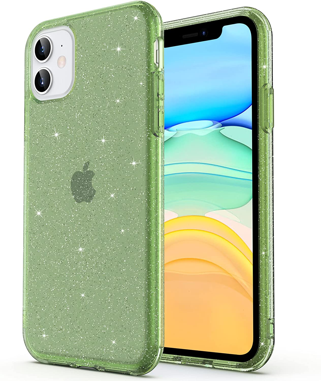 ULAK Clear Case Compatible with Iphone 11 6.1-Inch , Transparent Thin Slim Protective Phone Cover