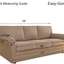 Easy-Going Sofa Slipcover Reversible Sofa Cover Water Resistant Couch Cover Furniture Protector with Elastic Straps for Pets Kids Children Dog Cat(Sofa, Army Green/Beige)