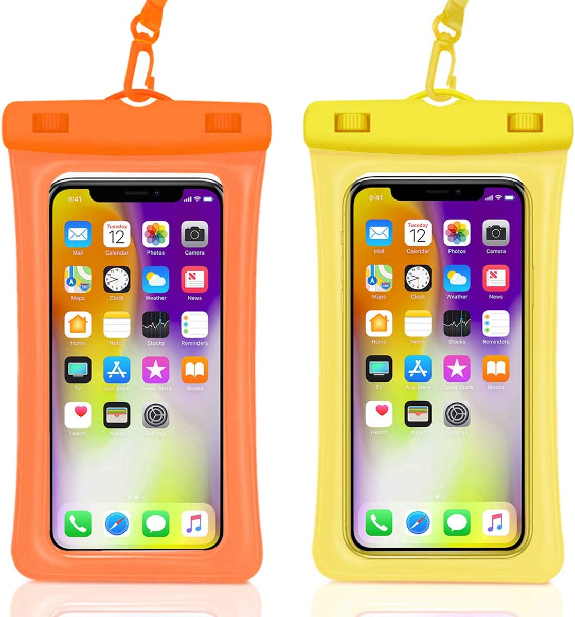 2 Pack Universal Waterproof Case,Waterproof Phone Pouch 