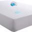 Bedecor Quilted Fitted Mattress Pad Super Water Absorption Deep Pocket to 18 Inches - King