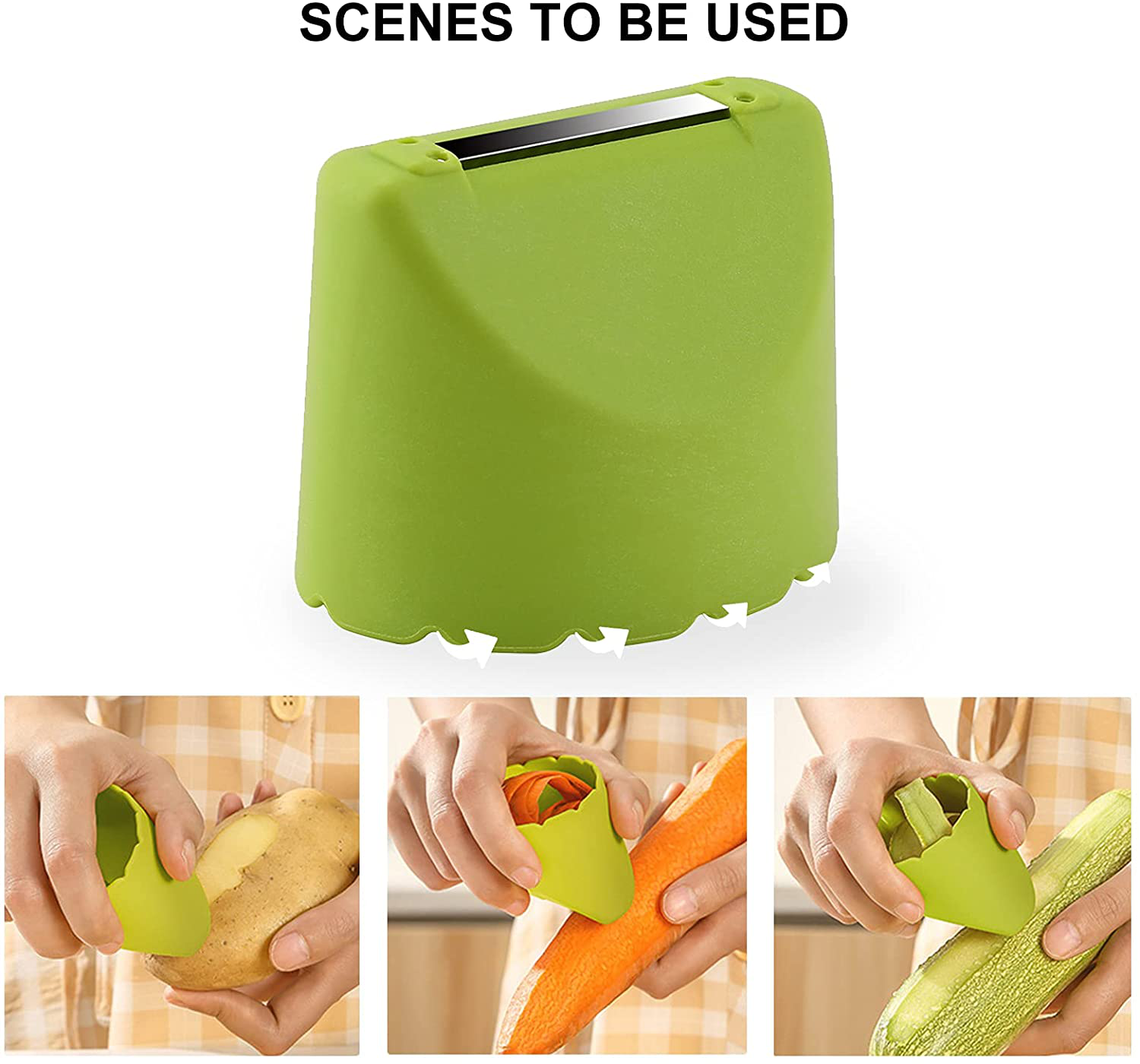 Vegetable Peelers with Container Peeler for Kitchen Multifunctional Veggie and Fruit Peeler Potato Apple Peeler with Storage Function Carrot Peelers