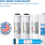 APEC Water Systems FILTER-MAX90 US Made 90 GPD Complete Replacement Set for Ultimate Series Reverse Osmosis Water Filter (Standard 1/4" Output System), Stage 1-5, White