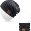Rotibox Bluetooth Beanie Hat Wireless Headphone for Outdoor Sports Xmas Gifts